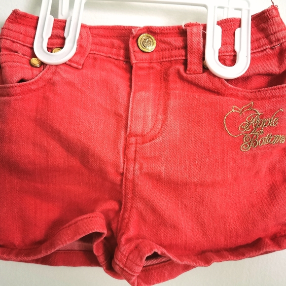 Apple bottoms Jean shorts 3 for $20 kids items - Picture 2 of 3